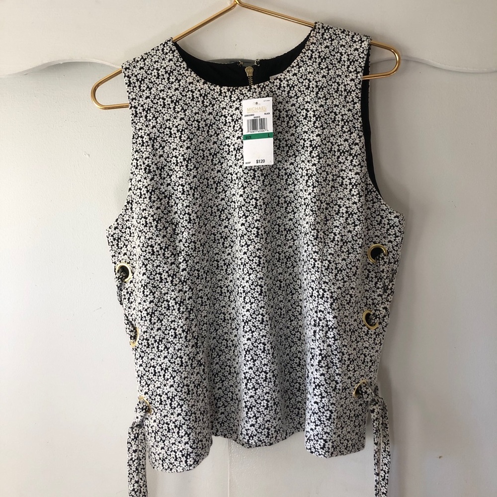 Michael Kors Floral Print Top